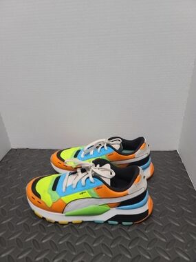 Puma Neon Multicolor Athletic Sneakers - Stylish Everyday Shoe